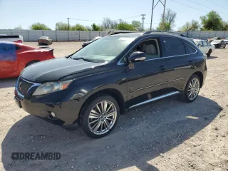 2012 Lexus RX 350 with VIN JTJZK1BA2C2412732, listed as a Copart auction lot 52936145 with 143,914 mi miles and Salvage Title. Bid and sale history available at DreamBid. Image 1.