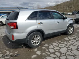 2014 Kia Sorento LX with VIN 5XYKT3A64EG494370, listed as a Copart auction lot 49495395 with 113,632 mi miles and Salvage Title. Bid and sale history available at carsss.com. Image 3.
