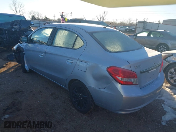 2020 Mitsubishi Mirage SE z VIN ML32F4FJ1LHF11923, wystawiony jako IAAI lot #41311166 z przebiegiem 84 367 mil mil oraz . Historia ofert i sprzedaży dostępna na DreamBid. Obrazek 3.