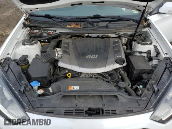 2016 Hyundai Genesis Coupe 3.8L Base with VIN KMHHT6KJ9GU132689, listed as a Copart auction lot 44062165 with 62,676 mi miles and Salvage title. Bid and sale history available at DreamBid. Image 11.