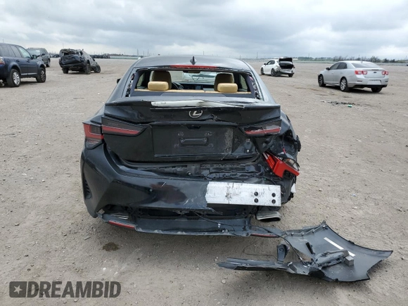 2019 Lexus RC 300 with VIN JTHS85BC1K5004830, listed as a Copart auction lot 44399404 with 71,525 mi miles and . Bid and sale history available at DreamBid. Image 6.