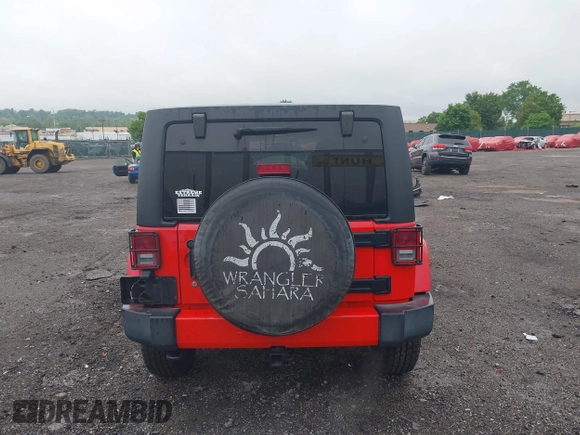 2017 Jeep Wrangler Unlimited Sahara with VIN 1C4HJWEG6HL609208, listed as a IAAI auction lot 42231634 with 87,466 mi miles and . Bid and sale history available at DreamBid. Image 17.