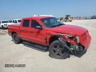 2007 Dodge Dakota SLT with VIN 1D7HW48KX7S137451, listed as a Copart auction lot 65422694 with 111,820 mi miles and Clean Title. Bid and sale history available at carsss.com. Image 4.