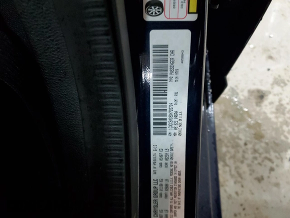 2013 Chrysler 200 LX with VIN 1C3CCBAG9DN726724, listed as a Copart auction lot 44275385 with 111,294 mi miles and Salvage Title. Bid and sale history available at carsss.com. Image 15.