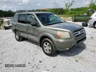 2007 Honda Pilot EX-L with VIN 5FNYF28567B038017, listed as a Copart auction lot 54233425 with 186,712 mi miles and Salvage title. Bid and sale history available at DreamBid. Image 14.