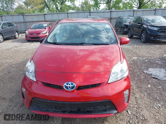 2015 Toyota Prius Four with VIN JTDKN3DU2F1899150, listed as a IAAI auction lot 42143825 with 199,405 mi miles and . Bid and sale history available at DreamBid. Image 13.