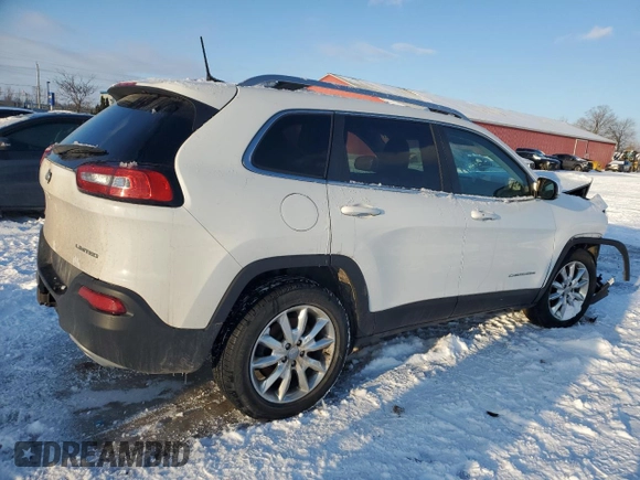 2016 Jeep Cherokee Limited with VIN 1C4PJMDS0GW149773, listed as a Copart auction lot 43604975 with 218,685 mi miles and Salvage title. Bid and sale history available at DreamBid. Image 3.