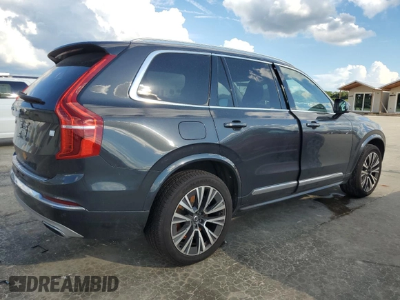 2021 Volvo XC90 Inscription Expression with VIN YV4BR00K7M1671503, listed as a Copart auction lot 73803974 with Not Provided miles and Non Repairable. Bid and sale history available at carsss.com. Image 3.