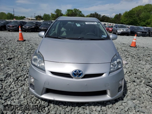 2011 Toyota Prius I with VIN JTDKN3DU1B0303199, listed as a Copart auction lot 53862545 with 172,914 mi miles and Salvage Title. Bid and sale history available at DreamBid. Image 5.