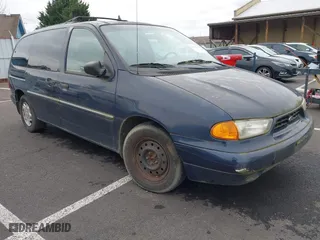1998 Ford Windstar Wagon LX with VIN 2FMZA514XWBD76243, listed as a IAAI auction lot 41523697 with 191,525 mi miles. Bid and sale history available at carsss.com. Image 1.