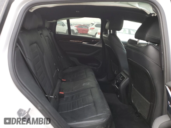 2019 BMW X4 xDrive30i with VIN 5UXUJ3C54KLG55997, listed as a Copart auction lot 47662375 with Not provided miles and Salvage title. Bid and sale history available at DreamBid. Image 11.