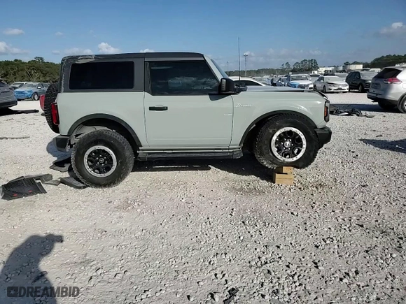 2023 Ford Bronco with VIN 1FMDE5CP0PLB54673, listed as a Copart auction lot 78474604 with 18,325 mi miles and Salvage Title. Bid and sale history available at carsss.com. Image 14.