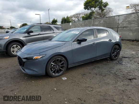 2024 Mazda 3 S Carbon Edition with VIN JM1BPBLM5R1655857, listed as a Copart auction lot 48518815 with 15,549 mi miles and Salvage Title. Bid and sale history available at DreamBid. Image 1.