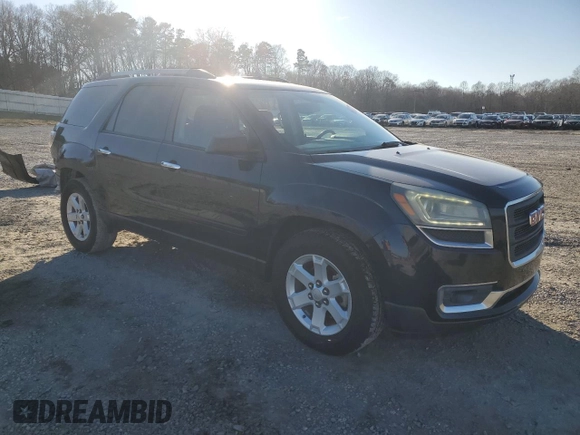 2015 GMC Acadia SLE with VIN 1GKKRNED4FJ330349, listed as a Copart auction lot 45371005 with 134,772 mi miles and Salvage Title. Bid and sale history available at DreamBid. Image 4.