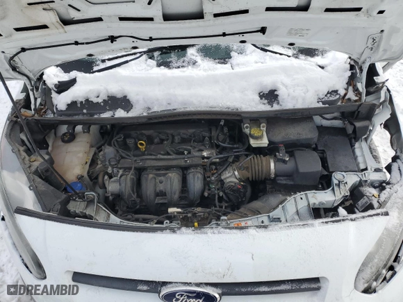 2016 Ford Transit Connect XL with VIN NM0LS6E74G1284461, listed as a Copart auction lot 87293074 with 127,334 mi miles and Salvage Title. Bid and sale history available at carsss.com. Image 12.