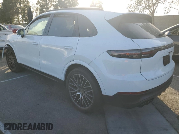 2023 Porsche Cayenne with VIN WP1AA2AY2PDA06417, listed as a Copart auction lot 87505515 with Not provided miles and Salvage title. Bid and sale history available at DreamBid. Image 2.