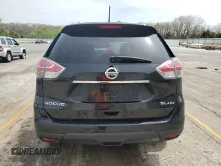 2016 Nissan Rogue S with VIN 5N1AT2MV7GC816401, listed as a Copart auction lot 53946055 with 154,160 mi miles and Salvage Title. Bid and sale history available at DreamBid. Image 6.
