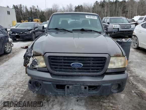 2009 Ford Ranger XLT with VIN 1FTYR44E49PA55223, listed as a Copart auction lot 46581095 with 345,210 mi miles and Clean Title. Bid and sale history available at carsss.com. Image 5.
