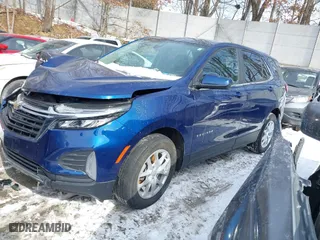 2023 Chevrolet Equinox LT with VIN 3GNAXUEG0PS147569, listed as a IAAI auction lot 41611473 with 21,837 mi miles. Bid and sale history available at carsss.com. Image 17.