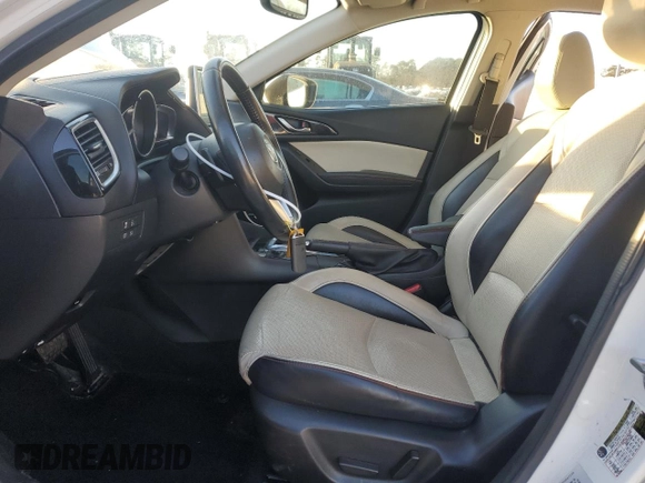 2015 Mazda 3 S Grand Touring with VIN JM1BM1W34F1243754, listed as a Copart auction lot 87298974 with 111,328 mi miles and Salvage Title. Bid and sale history available at DreamBid. Image 7.