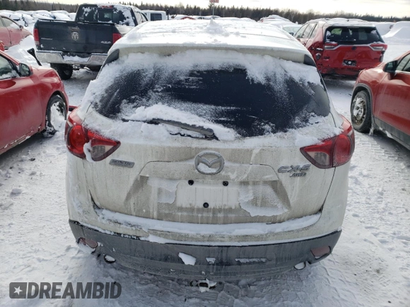 2016 Mazda CX-5 Touring z VIN JM3KE4CY1G0703496, wystawiony jako Copart lot #43806525 z przebiegiem Nie podano mil oraz Szkoda całkowita • Salvage title. Historia ofert i sprzedaży dostępna na DreamBid. Obrazek 6.