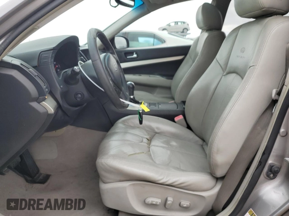 2008 Infiniti G35 x with VIN JNKBV61F28M251024, listed as a Copart auction lot 53756615 with 174,146 mi miles and Salvage Title. Bid and sale history available at DreamBid. Image 7.