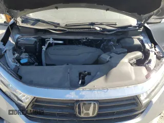 2024 Honda Odyssey EX-L z VIN 5FNRL6H68RB016827, wystawiony jako Copart lot #48412675 z przebiegiem 24 369 mil mil oraz Szkody całkowita. Historia ofert i sprzedaży dostępna na DreamBid. Obrazek 12.