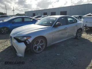 2019 Alfa Romeo Giulia Ti Sport with VIN ZARFANBN9K7603137, listed as a Copart auction lot 78446404 with 0 mi miles and Non Repairable. Bid and sale history available at carsss.com. Image 1.