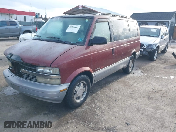 1999 Chevrolet Astro with VIN 1GNEL19W5XB102247, listed as a IAAI auction lot 41598483 with 184,041 mi miles. Bid and sale history available at carsss.com. Image 17.