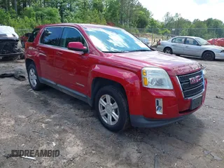 2014 GMC Terrain SLE z VIN 2GKALMEK6E6153899, wystawiony jako IAAI lot #42219835 z przebiegiem 109 831 mil mil oraz . Historia ofert i sprzedaży dostępna na DreamBid. Obrazek 1.