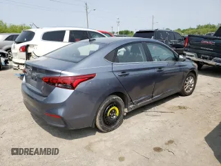 2020 Hyundai Accent SE with VIN 3KPC24A63LE125846, listed as a Copart auction lot 52751083 with 91,086 mi miles. Bid and sale history available at carsss.com. Image 3.