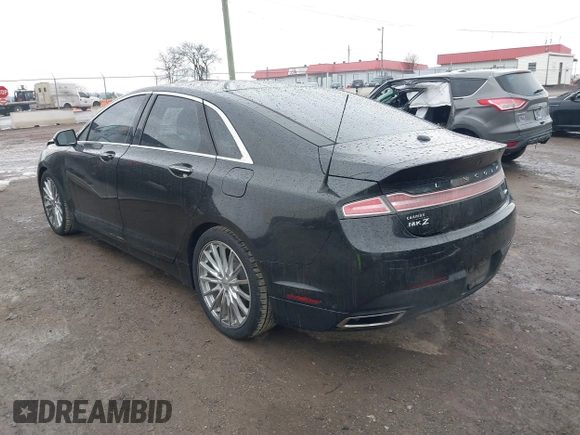 2013 Lincoln MKZ with VIN 3LN6L2JK5DR828737, listed as a IAAI auction lot 41441694 with 115,431 mi miles. Bid and sale history available at carsss.com. Image 3.