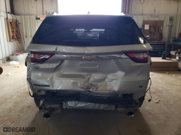 2021 Chevrolet Traverse LT Cloth with VIN 1GNERGKW6MJ192019, listed as a Copart auction lot 49246925 with 34,095 mi miles and Salvage Title. Bid and sale history available at carsss.com. Image 6.