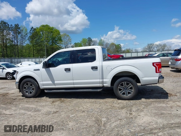 2017 Ford F-150 XL with VIN 1FTEW1CF2HFB53224, listed as a IAAI auction lot 41965848 with 148,882 mi miles. Bid and sale history available at carsss.com. Image 14.