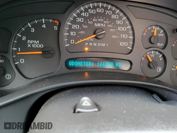 2007 Chevrolet Silverado 1500 with VIN 1GBJC34D67E167779, listed as a Copart auction lot 52091775 with 166,218 mi miles and Clean Title. Bid and sale history available at DreamBid. Image 8.