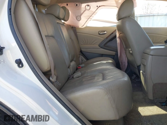 2009 Nissan Murano S with VIN JN8AZ18WX9W158028, listed as a IAAI auction lot 42121792 with 193,964 mi miles and . Bid and sale history available at carsss.com. Image 8.