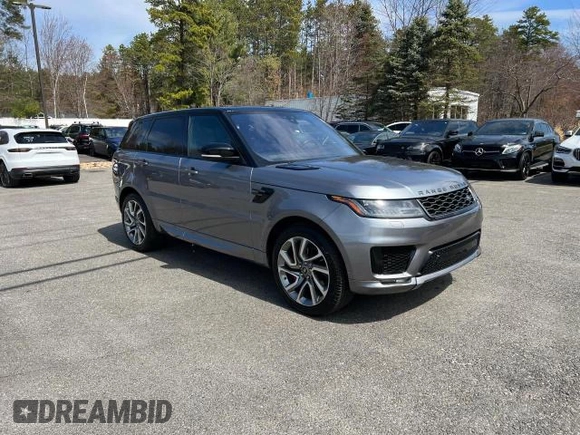 2021 Land Rover Range Rover Sport HSE Dynamic with VIN SALWR2SE7MA770385, listed as a Copart auction lot 61390005 with 128,420 mi miles and Clean title. Bid and sale history available at DreamBid. Image 2.
