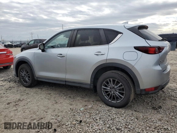 2021 Mazda CX-5 Touring with VIN JM3KFACM9M0409414, listed as a Copart auction lot 89071495 with 43,896 mi miles and Salvage Title. Bid and sale history available at carsss.com. Image 2.