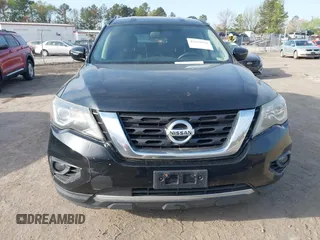 2017 Nissan Pathfinder SV with VIN 5N1DR2MM7HC651986, listed as a IAAI auction lot 42012621 with 379,678 mi miles. Bid and sale history available at carsss.com. Image 12.