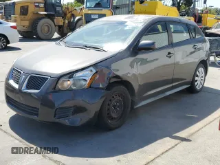 2009 Pontiac Vibe 1SB with VIN 5Y2SP67049Z458291, listed as a Copart auction lot 63234065 with 217,986 mi miles and Salvage title. Bid and sale history available at DreamBid. Image 1.