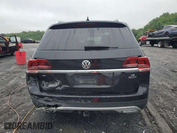 2019 Volkswagen Atlas SE with VIN 1V2UR2CA4KC610944, listed as a Copart auction lot 56814765 with 114,163 mi miles and Salvage title. Bid and sale history available at DreamBid. Image 6.