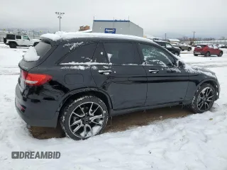 2017 Mercedes-Benz GLC with VIN WDC0G6EB6HF165787, listed as a Copart auction lot 41641635 with 108,347 mi miles and Salvage Title. Bid and sale history available at carsss.com. Image 3.