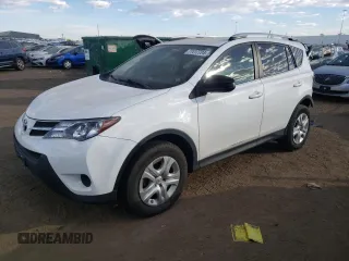 2014 Toyota RAV4 LE with VIN JTMBFREV0EJ009007, listed as a Copart auction lot 77417724 with 128,543 mi miles and Salvage Title. Bid and sale history available at DreamBid. Image 1.