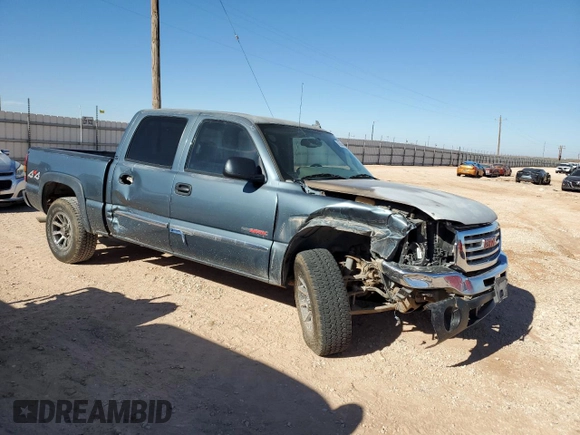 2006 GMC Sierra 1500 SLT with VIN 2GTEK13N761260955, listed as a Copart auction lot 85984414 with Not Provided miles and Salvage Title. Bid and sale history available at carsss.com. Image 4.