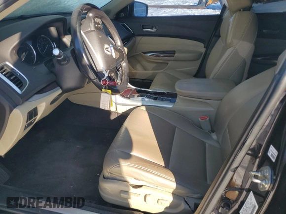 2016 Acura TLX V6 with VIN 19UUB2F3XGA009948, listed as a Copart auction lot 89319365 with 112,232 mi miles and Salvage Title. Bid and sale history available at carsss.com. Image 7.