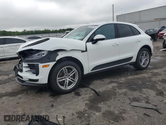 2020 Porsche Macan with VIN WP1AA2A59LLB10148, listed as a Copart auction lot 56995375 with 22,807 mi miles and Salvage title. Bid and sale history available at DreamBid. Image 1.