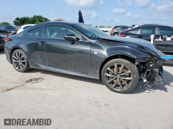 2019 Lexus RC 300 z VIN JTHHA5BC0K5009998, wystawiony jako Copart lot #61590355 z przebiegiem 74 334 mil mil oraz Szkoda całkowita • Salvage title. Historia ofert i sprzedaży dostępna na DreamBid. Obrazek 4.