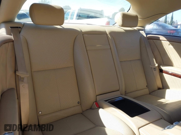 2008 Mercedes-Benz CL-Class V8 with VIN WDDEJ71X98A012621, listed as a IAAI auction lot 41662300 with 63,931 mi miles. Bid and sale history available at carsss.com. Image 8.