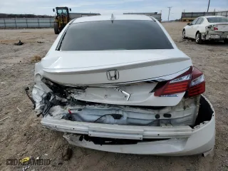 2017 Honda Accord Hybrid with VIN JHMCR6F35HC007106, listed as a Copart auction lot 50763055 with 125,260 mi miles and Salvage Title. Bid and sale history available at carsss.com. Image 6.