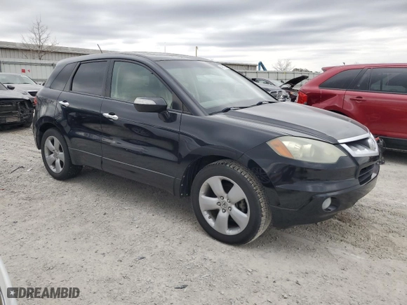 2008 Acura RDX with VIN 5J8TB182X8A015633, listed as a Copart auction lot 49819745 with 193,570 mi miles and Clean Title. Bid and sale history available at carsss.com. Image 4.